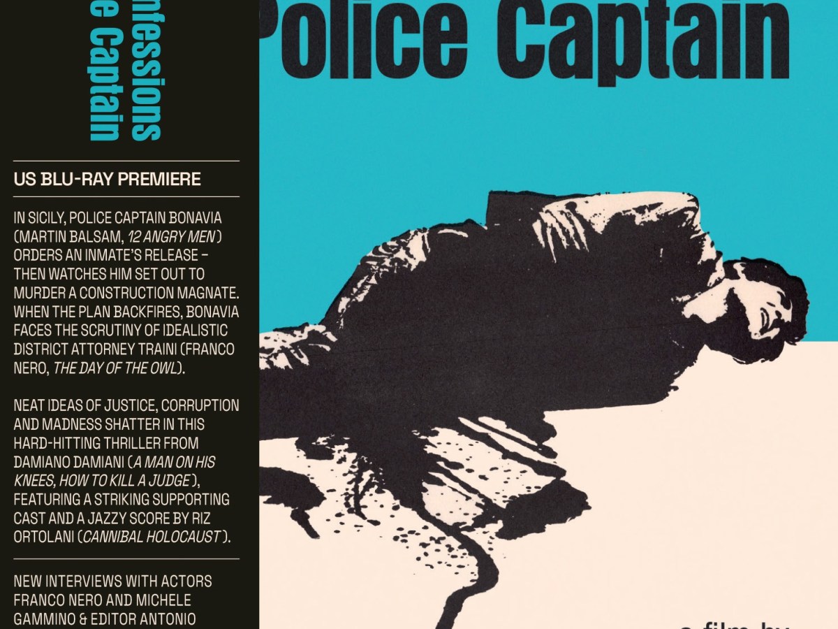 Preserving Disorder: Damiano Damiani’s Confessions of a Police Captain on Blu-ray from&nbsp;Radiance
