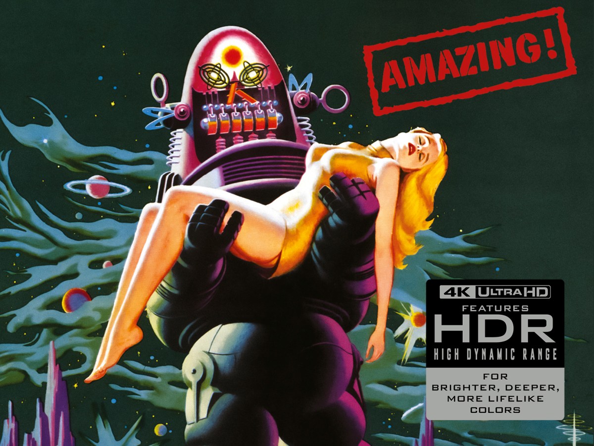 A restored FORBIDDEN PLANET hits 4K, courtesy of&nbsp;Arrow