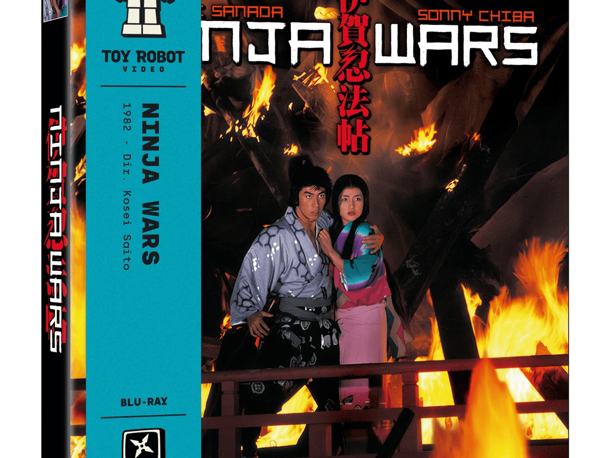 Toy Robot swings with NINJA WARS (1982) on&nbsp;Blu-ray